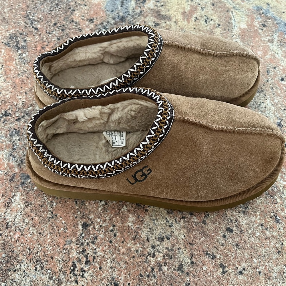UGG Brown Talisman Slippers
